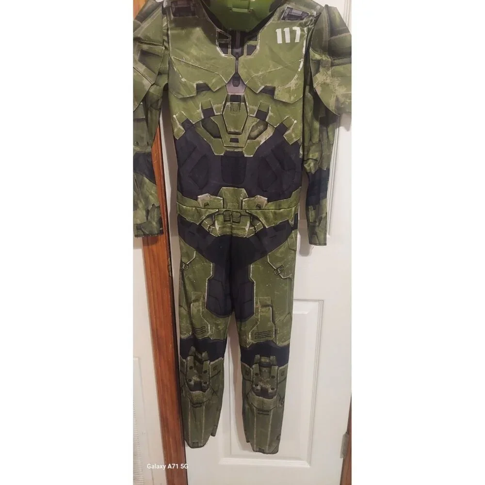 Halo‎ Master Chief Halloween Child Costume Size M 7-8 HALO INFINITE Video Game
